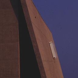 Exterior view, detail of ti...