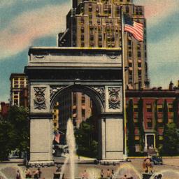Washington Arch and Fountai...
