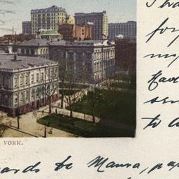 City Hall, New York.