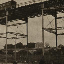 Elevated R.R. Curve at 110t...