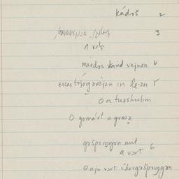 Eastern questionnaire, blue...