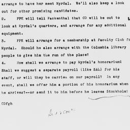 Memorandum from Charles Dol...