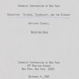 Education, Science, Technol...