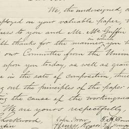 Autograph Letter, Signed by...