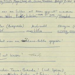 Western questionnaire, answ...