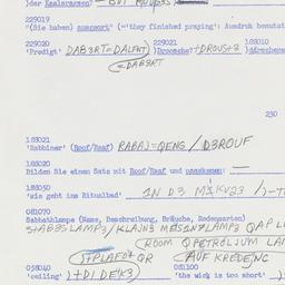 Western questionnaire, answ...