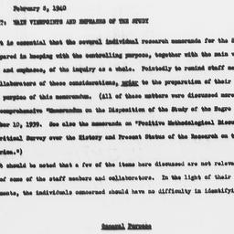 Memorandum from Gunnar Myrd...