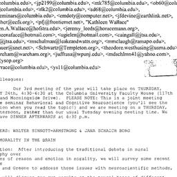 Announcements, 2005-02-24. ...