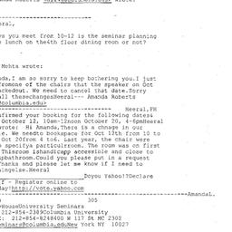 Correspondence, 2004-09-16....