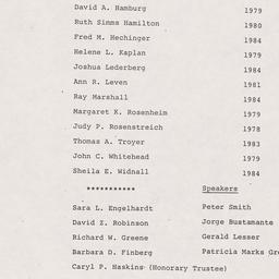 Board of Trustees