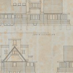 Working drawing #2: South, ...