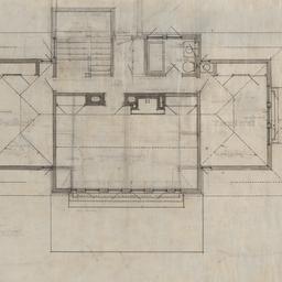 Second floor plan, revised ...