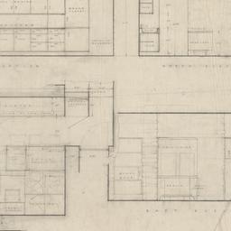 Kitchen plan, elevations