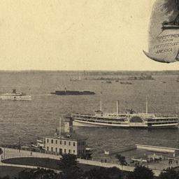 New York Harbor from the Ba...