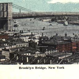 Brooklyn Bridge, New York.