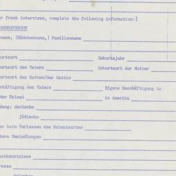Western questionnaire, answ...