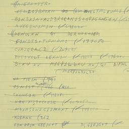 Eastern questionnaire, blue...