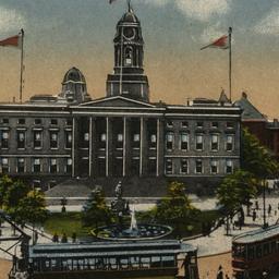 Court Street and City Hall,...