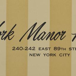 York Manor House, 240-242 E...