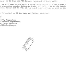 Announcements, 2004-04-04. ...