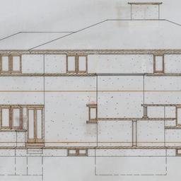 Entrance elevation