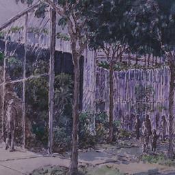 Perspective drawing of prom...