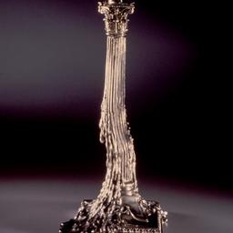 Melting candlestick.