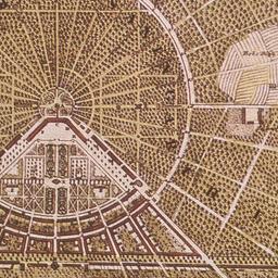 Radial city plan.