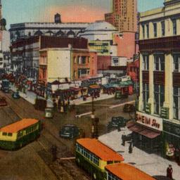 Fulton Street Looking West ...