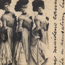 Six Pretty Maidens in Flora...