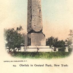 Obelisk in Central Park, Ne...