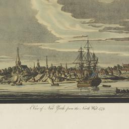 A view of New York from the...