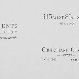 315 West 86th Street