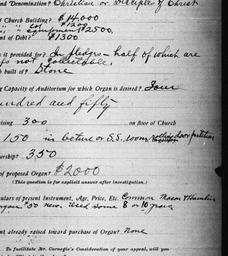 Carnegie Church Organs, Col...