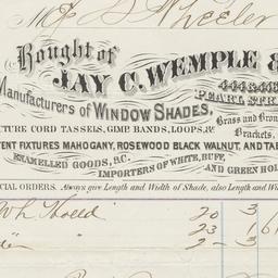 Jay C. Wemple & Co. Bil...