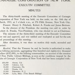 Executive Committee Meeting