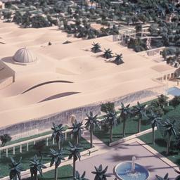 Model, aerial view.