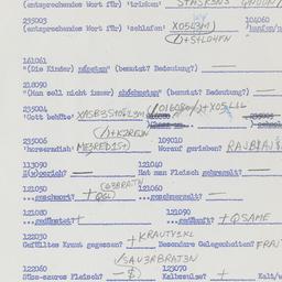 Western questionnaire, answ...