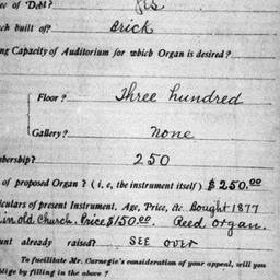 Carnegie Church Organs, Don...