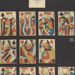 Standard deck with French s...