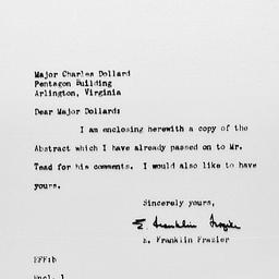 Letter from E. Franklin Fra...