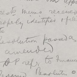 Board Meeting, 11/3/1926