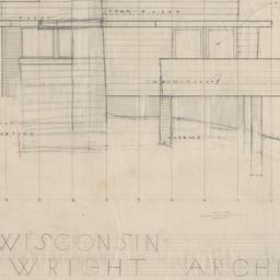 Working drawing #4: North, ...