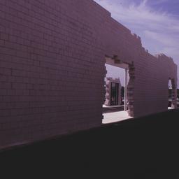 Exterior view, between laye...