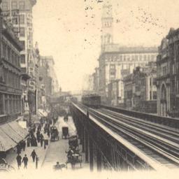 Sixth Ave., North from 14th...