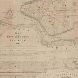 Map of the city & count...