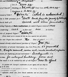 Carnegie Church Organs, Mon...