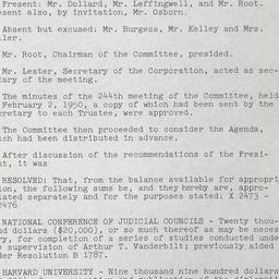 Executive Committee Meeting