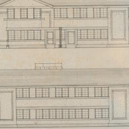 Working drawing #5: Front, ...