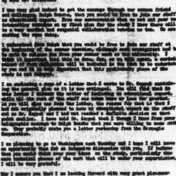 Letter from Gunnar Myrdal t...